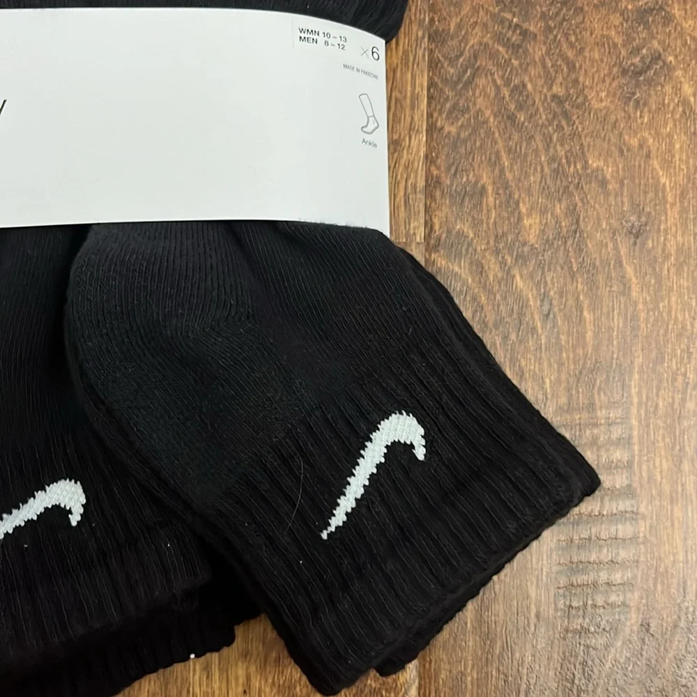 Nike Everyday Ankle Cotton Cushioned Socks 6 Pack_4